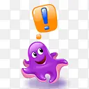 章鱼卡通Octopus-cartoon-icons