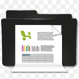 文件夹Documentos Excel图标