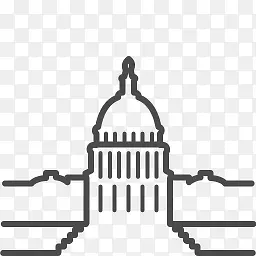 华盛顿白宫图标