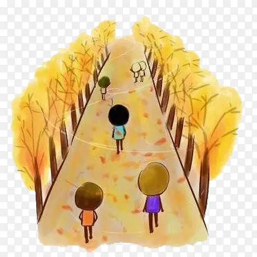 黄色小路