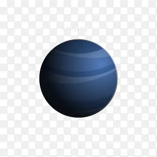 精美太阳系行星矢量图