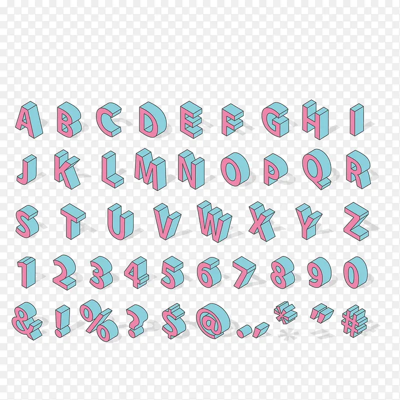 26个艺术字字母创意设计