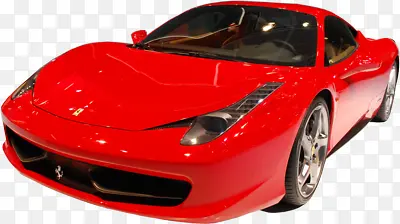 红色Lamborghini