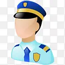 警察Job-Icon-Set