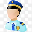 警察Job-Icon-Set