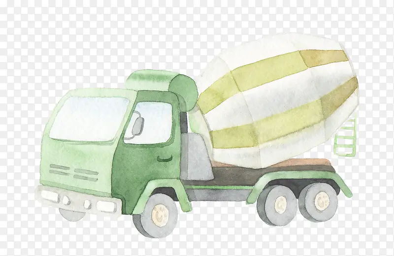 绿色小卡车