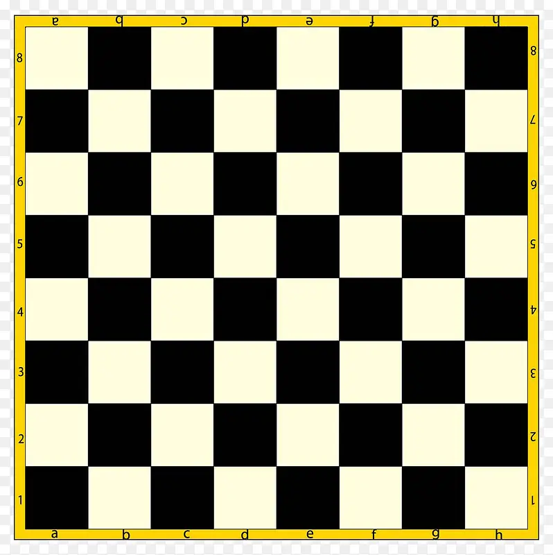 黑白国际象棋棋盘