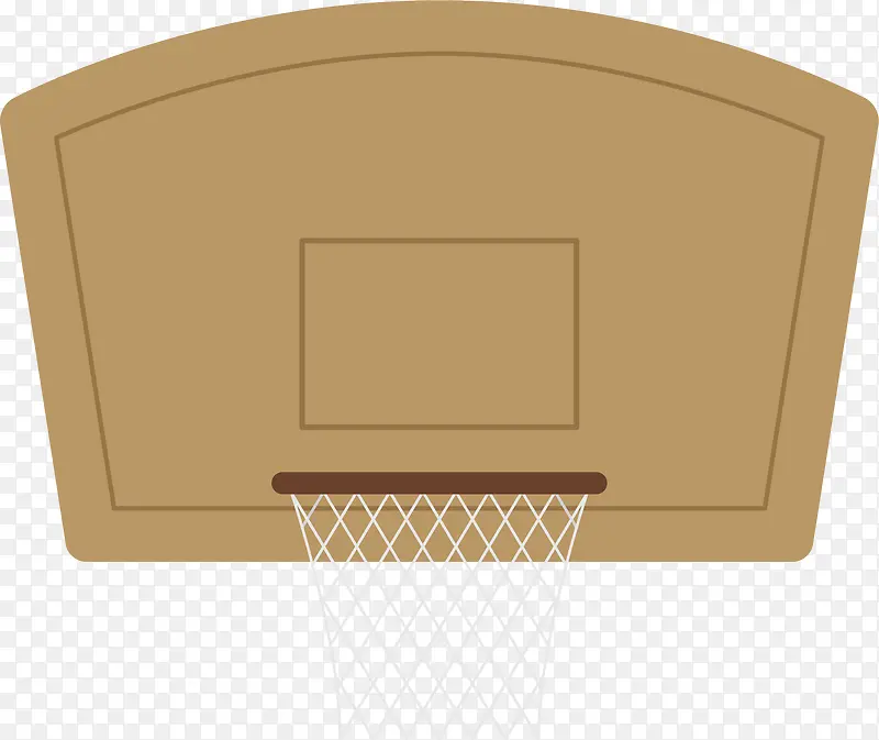 卡通篮球框图标