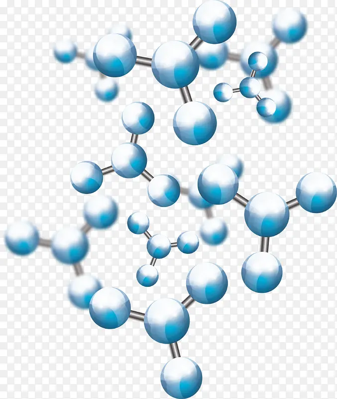化学分子花纹