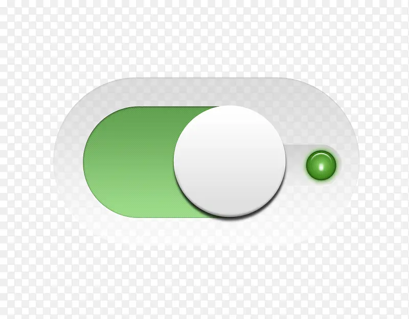 白色按钮绿色底免扣素材