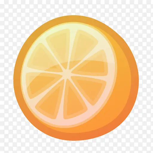 柑橘新鲜的多汁的橙色热带水果