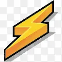闪电符号 icon