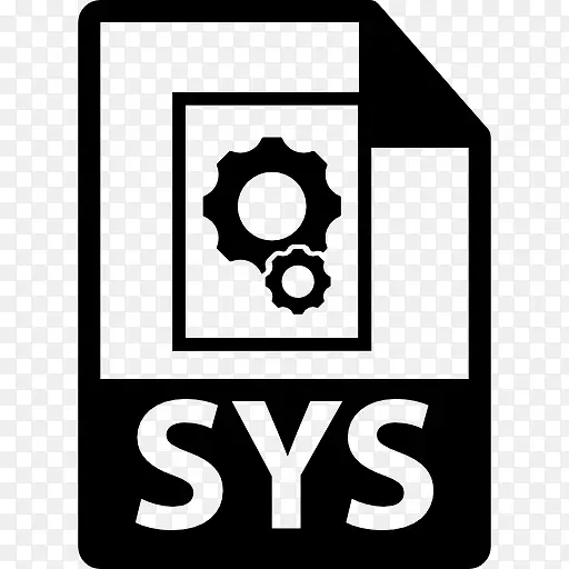 SYS文件格式图标