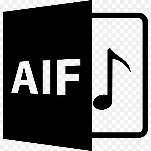 AIF文件格式符号图标
