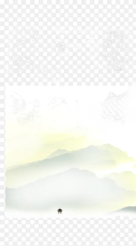 背景元素  网站背景装饰 淡色