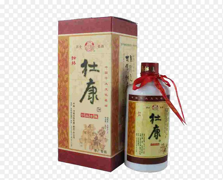 中国白瓶杜康酒