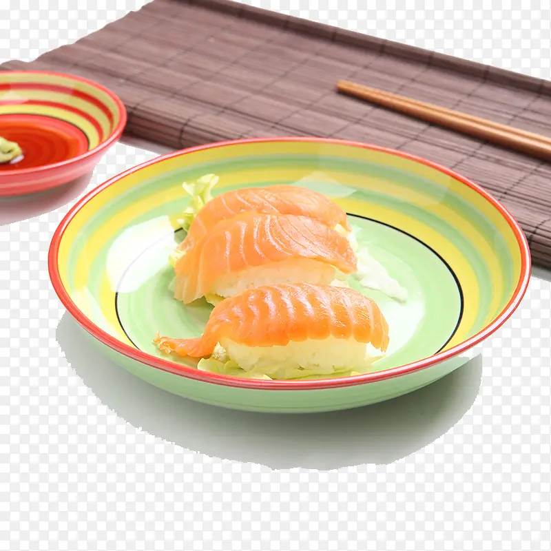 彩虹盘子陶瓷彩色西餐盘菜盘水果