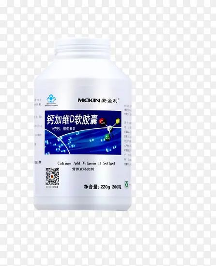 麦金利钙加维D软胶囊
