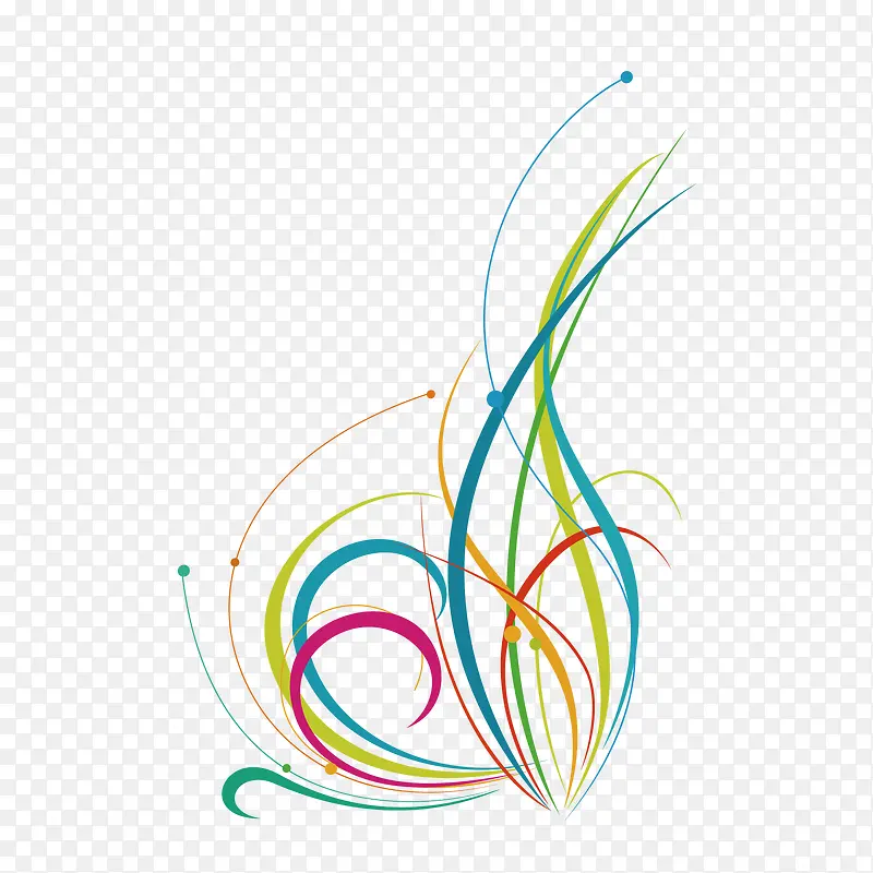 矢量彩色线条PNG图片素材下载_图片编号ypakebmz-免抠素材网