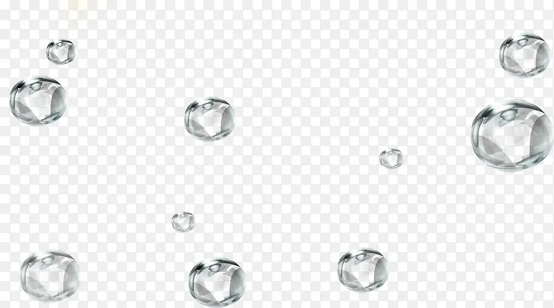高清灰色水珠海报