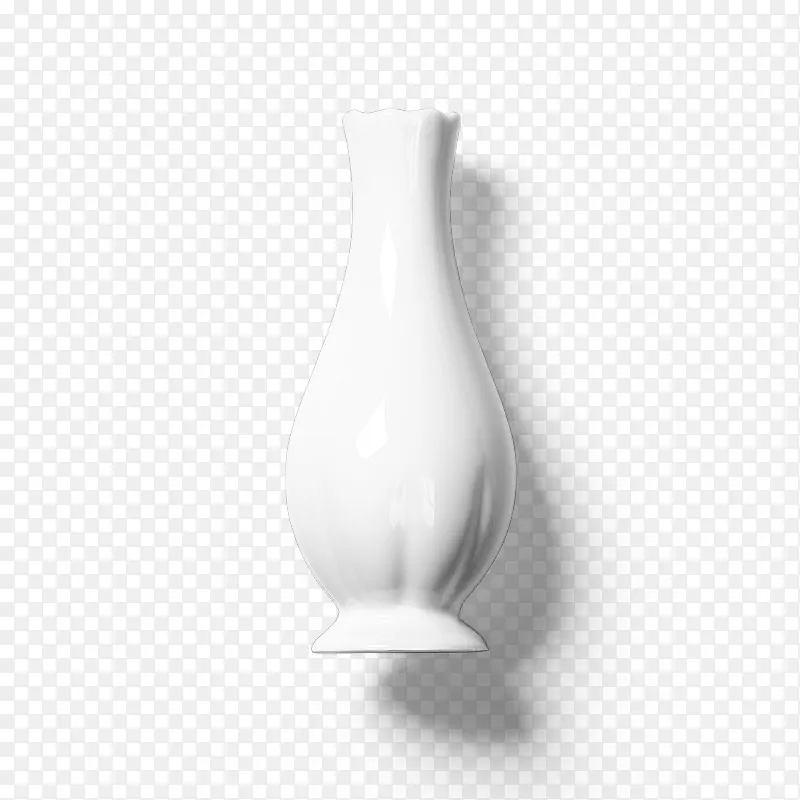 雪白陶瓷花瓶