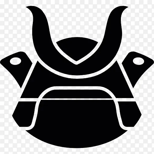 武士的头盔图标