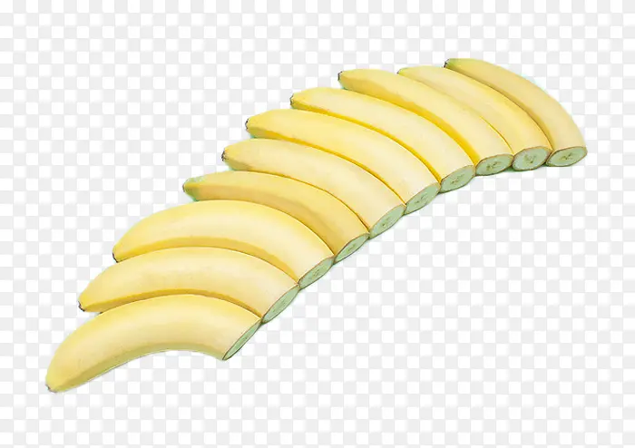 被切掉头的香蕉