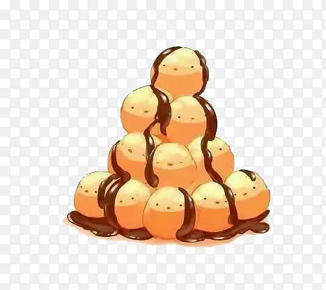 手绘蛋糕球