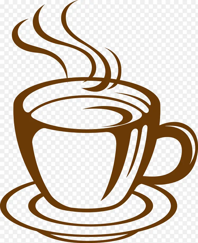 下午茶咖啡矢量图