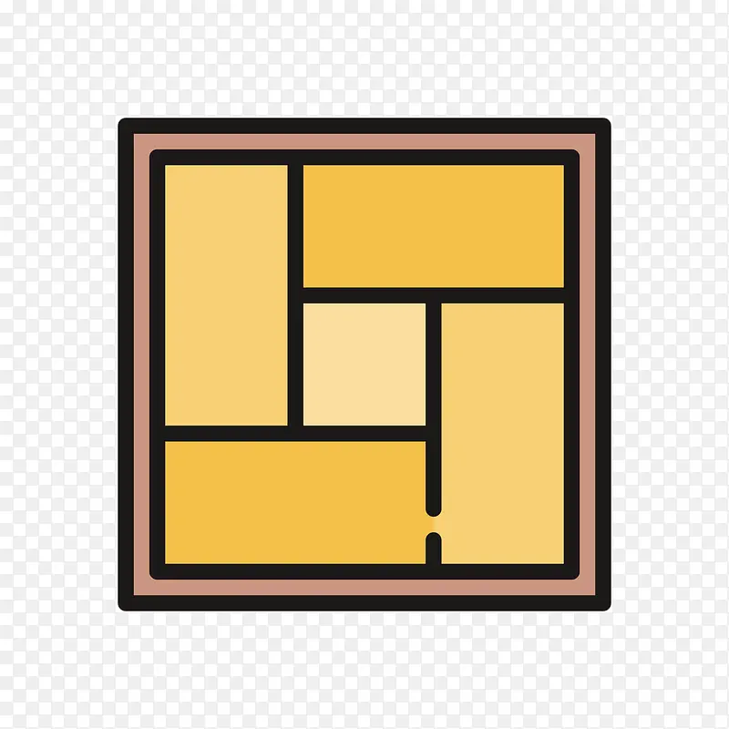 灰色方块拼图