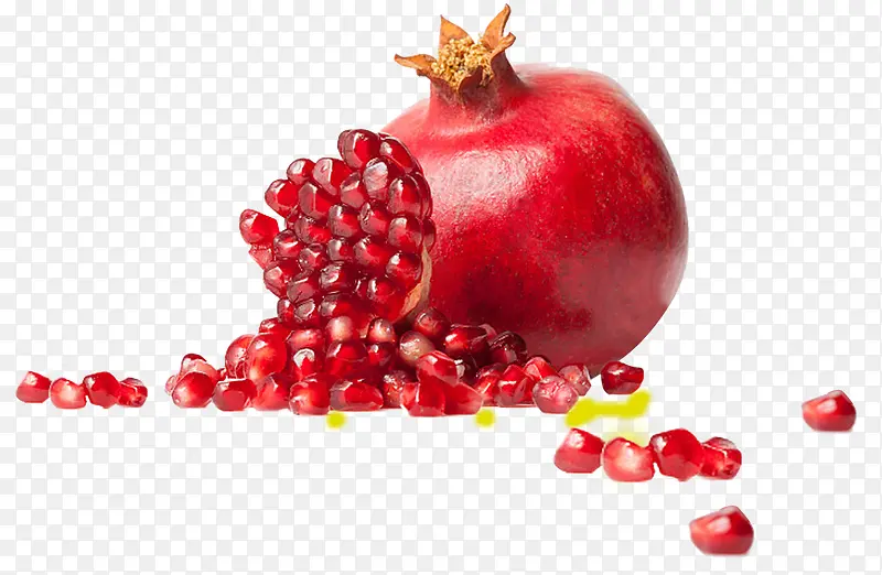 水果简约红色海报