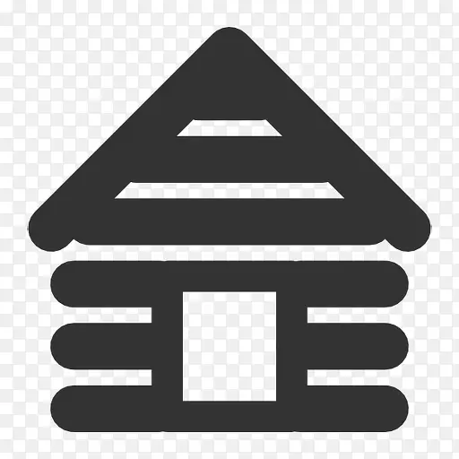 log cabin icon