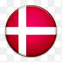 国旗丹麦国世界标志