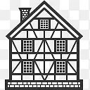 德国建筑Home-Sweet-icons