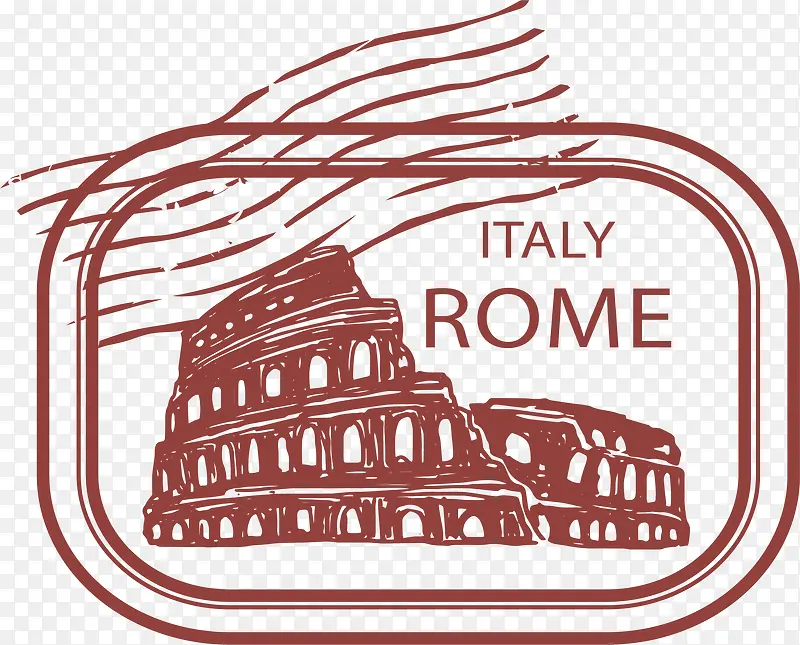 意大利罗马纪念邮票