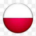 国旗波兰国世界标志