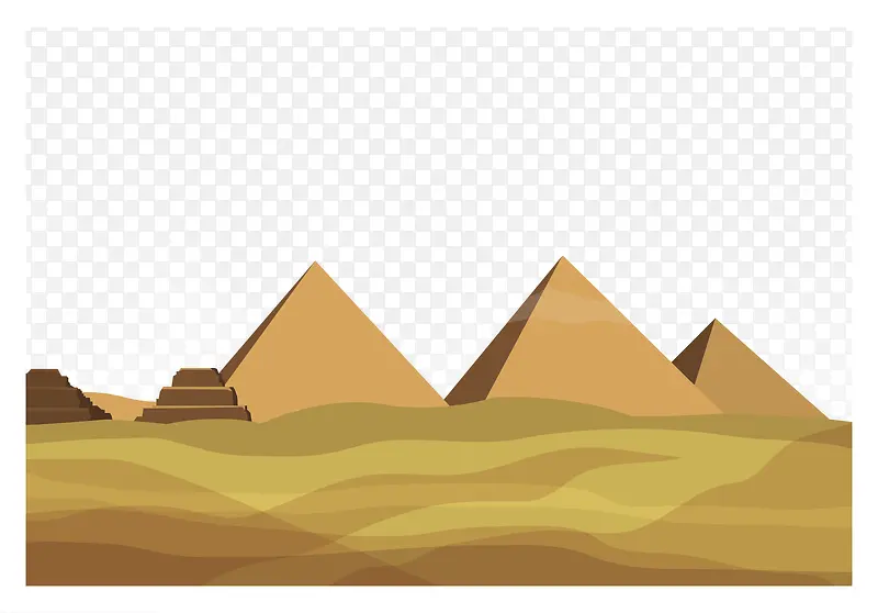 埃及金字塔旅游海报