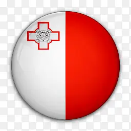 国旗马耳他对世界国旗图标