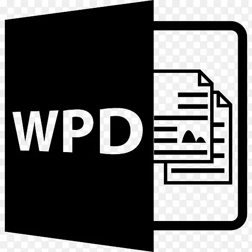 WPD开放文件格式图标