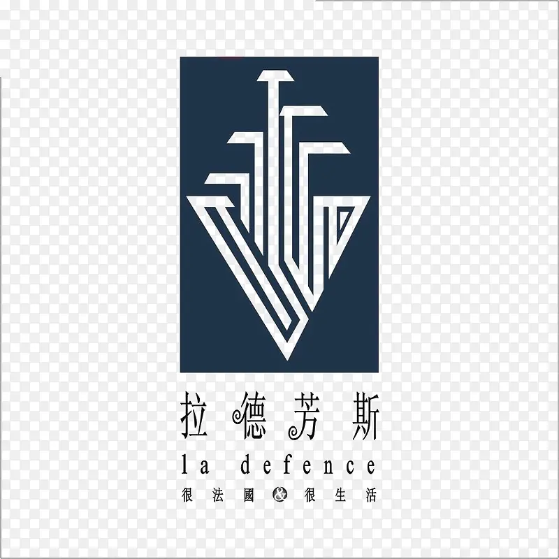 拉德芳斯建筑logo