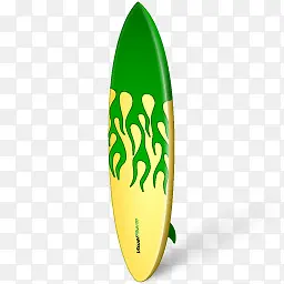 绿色冲浪板Vacation-icons