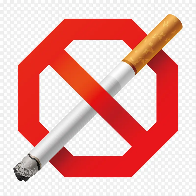 创意设计世界无烟日禁止吸烟