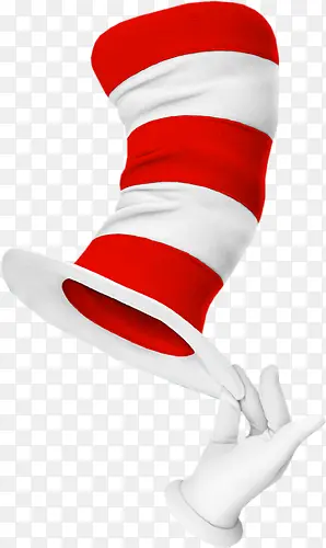 2017红白魔术帽小丑帽