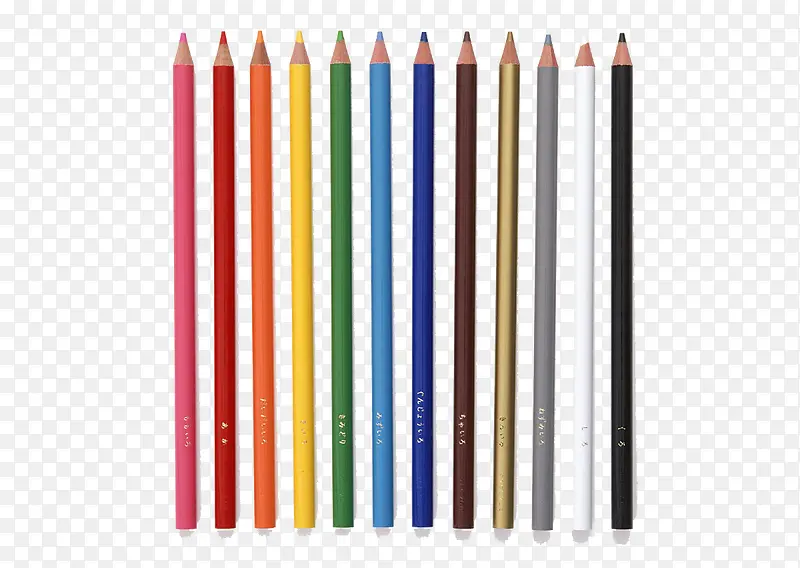 一排铅笔