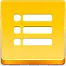 列表子弹yellow-button-icons