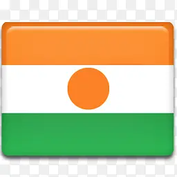 尼日尔国旗图标