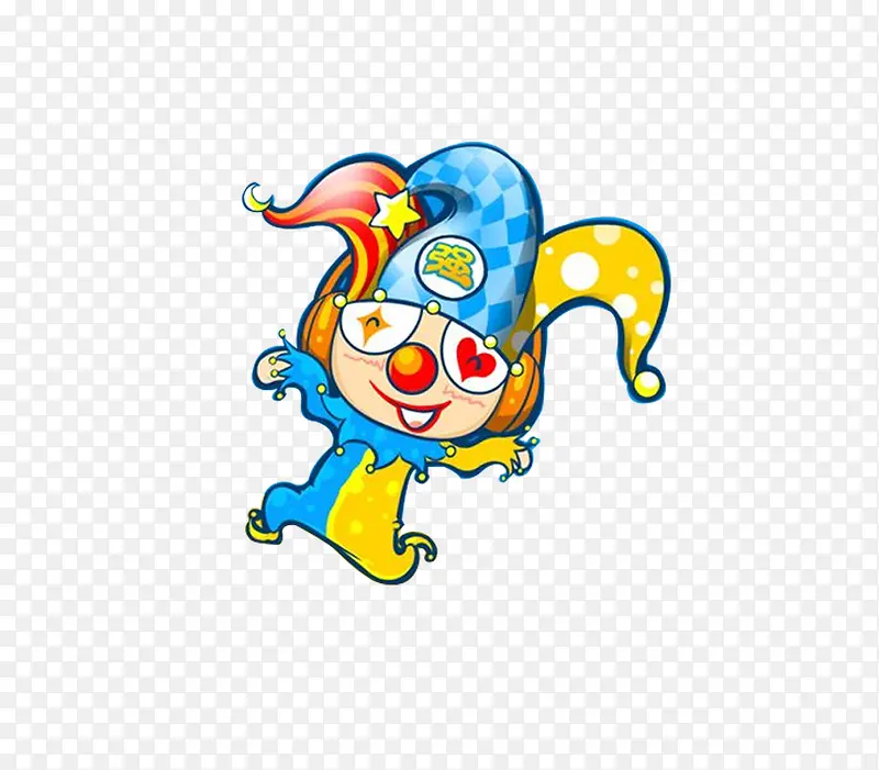 卡通小丑