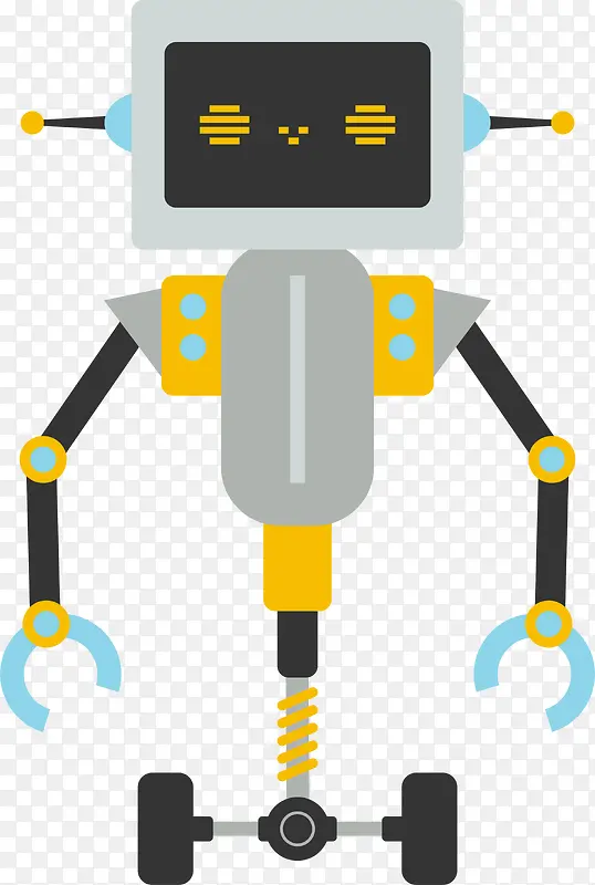 卡通科技机器人人物设计