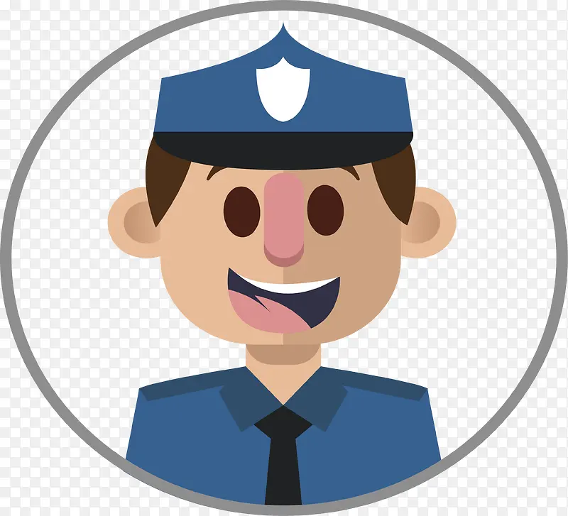 穿制服的安保人员