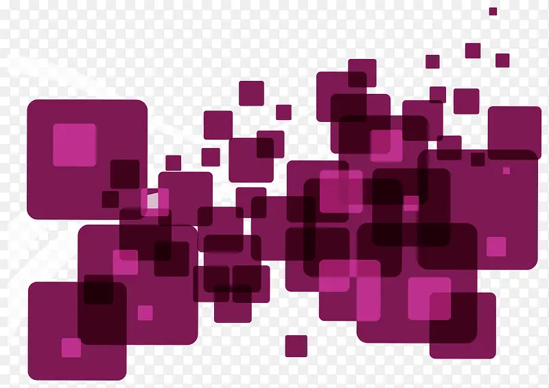 紫色立体设计矢量